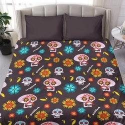 Sugar Skull Bedding Set Gift For Your Girlfriend Boyfriend Gift For Love Gift For Friend Best Valentine Present Holiday Gift