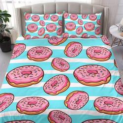 Donut Bedding Set Gift For Your Girlfriend Boyfriend Gift For Love Gift For Friend Best Valentine Present Holiday Gift