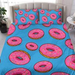 Donut Bedding Set Gift For Your Girlfriend Boyfriend Gift For Love Gift For Friend Best Valentine Present Holiday Gift