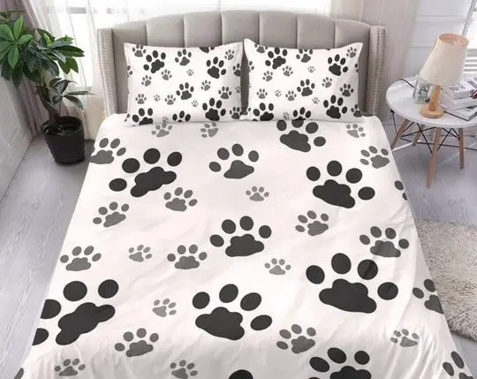 Cat Print Bedding Set Gift For Your Girlfriend Boyfriend Gift For Love Gift For Friend Best Valentine Present Holiday Gift