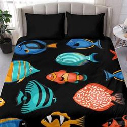 Fishes Bedding Set Gift For Your Girlfriend Boyfriend Gift For Love Gift For Friend Best Valentine Present Holiday Gift