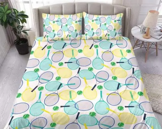 Tennis Bedding Set Gift For Your Girlfriend Boyfriend Gift For Love Gift For Friend Best Valentine Present Holiday Gift