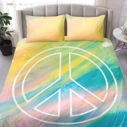 Peace Harmony Bedding Set Gift For Your Girlfriend Boyfriend Gift For Love Gift For Friend Best Valentine Present Holiday Gift