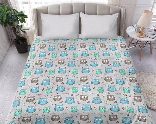 Owl Bedding Set Gift For Your Girlfriend Boyfriend Gift For Love Gift For Friend Best Valentine Present Holiday Gift