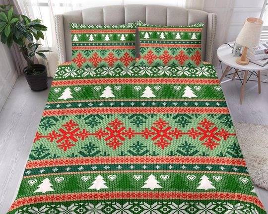 Christmas Bedding Set Gift For Your Girlfriend Boyfriend Gift For Love Gift For Friend Best Valentine Present Holiday Gift