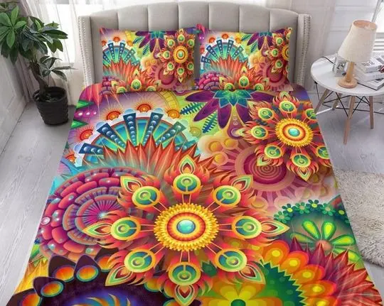 Mandala Bedding Set Gift For Your Girlfriend Boyfriend Gift For Love Gift For Friend Best Valentine Present Holiday Gift