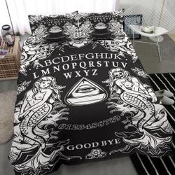 Gothic Bedding Set - All Seeing Eye Bedding, Goth Mermaid BeddingGift For Your Girlfriend Boyfriend Gift For Love Gift For Friend Best Valentine Present Holiday Gift