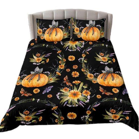 Duvet Cover| 2 Pillow Cases| Halloween Duvet, Bedding Set Gift For Your Girlfriend Boyfriend Gift For Love Gift For Friend Best Valentine Present Holiday Gift
