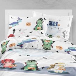 Halloween Bedding, Halloween Sheet, Boys Bedding Set, HalloweenGift For Your Girlfriend Boyfriend Gift For Love Gift For Friend Best Valentine Present Holiday Gift