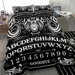 Gothic Bedding Set - Devil Ouija Board Goth BeddingGift For Your Girlfriend Boyfriend Gift For Love Gift For Friend Best Valentine Present Holiday Gift
