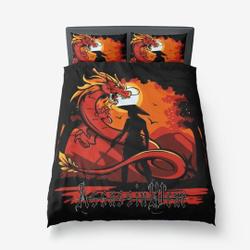 Assassin Wear Dragon Boy Microfiber Duvet CoverGift For Your Girlfriend Boyfriend Gift For Love Gift For Friend Best Valentine Present Holiday Gift