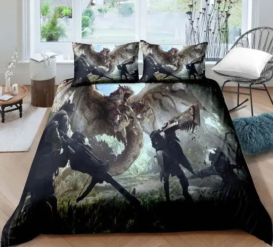Bedding Set Twin Size Catcher Comforter Cover Boho Theme Duvet Cover Set Gift For Your Girlfriend Boyfriend Gift For Love Gift For Friend Best Valentine Present Holiday Gift
