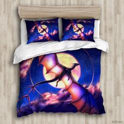 Dragon Bedding Set Comforter Cover Flying MoonGift For Your Girlfriend Boyfriend Gift For Love Gift For Friend Best Valentine Present Holiday Gift