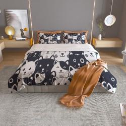 Cat Duvet Bedding Set Gift For Your Girlfriend Boyfriend Gift For Love Gift For Friend Best Valentine Present Holiday Gift