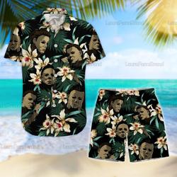 Michael Myers Hawaiian Shirt Gift For Your Girlfriend Boyfriend Gift For Love Gift For Friend Best Valentine Present Holiday Gift