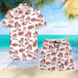 Dr Pepper Hawaiian Shirt Gift For Your Girlfriend Boyfriend Gift For Love Gift For Friend Best Valentine Present Holiday Gift
