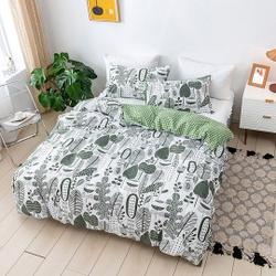 Bright Cactus Pattern Bedding Set Gift For Your Girlfriend Boyfriend Gift For Love Gift For Friend Best Valentine Present Holiday Gift