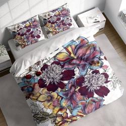 Vintage Flower Duvet Cover Set, Botanical Quilt Cover, Comforter Bedding Set  PillowcasesGift For Your Girlfriend Boyfriend Gift For Love Gift For Friend Best Valentine Present Holiday Gift