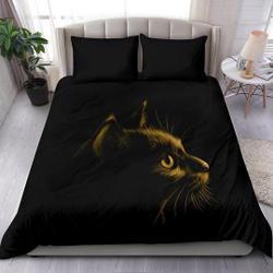 Cat Kitty Bedding Set - Duvet Cover and pillow CoversGift For Your Girlfriend Boyfriend Gift For Love Gift For Friend Best Valentine Present Holiday Gift