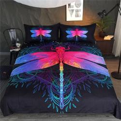 Dragonfly Mandala Bedding Set Gift For Your Girlfriend Boyfriend Gift For Love Gift For Friend Best Valentine Present Holiday Gift