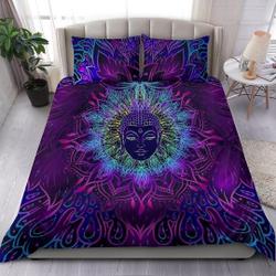 Mandala Buddha Bedding Set Gift For Your Girlfriend Boyfriend Gift For Love Gift For Friend Best Valentine Present Holiday Gift