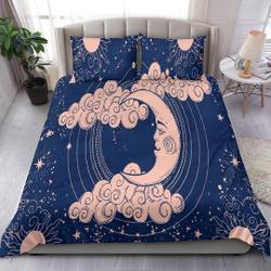 Celestial Moon Bedding Set Gift For Your Girlfriend Boyfriend Gift For Love Gift For Friend Best Valentine Present Holiday Gift