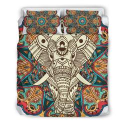 Mandala Elephant 3 Bedding Set Gift For Your Girlfriend Boyfriend Gift For Love Gift For Friend Best Valentine Present Holiday Gift