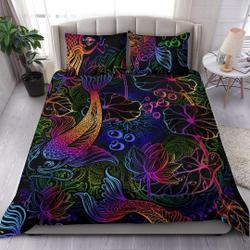Lotus Coy Bedding Set Gift For Your Girlfriend Boyfriend Gift For Love Gift For Friend Best Valentine Present Holiday Gift