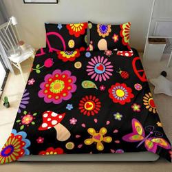 70s Hppie Bedding Set Gift For Your Girlfriend Boyfriend Gift For Love Gift For Friend Best Valentine Present Holiday Gift