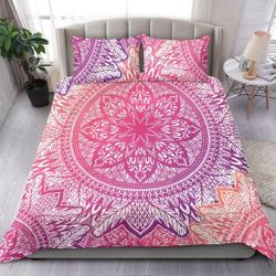 Floral Mandala Bedding Set Gift For Your Girlfriend Boyfriend Gift For Love Gift For Friend Best Valentine Present Holiday Gift