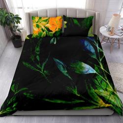 Black Yellow Floral Bedding Set Gift For Your Girlfriend Boyfriend Gift For Love Gift For Friend Best Valentine Present Holiday Gift