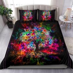 Colorful Tree Of Life Bedding Set Gift For Your Girlfriend Boyfriend Gift For Love Gift For Friend Best Valentine Present Holiday Gift