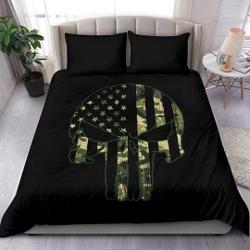 Army Soldier Veteran Camouflage American Flag Bedding Set Gift For Your Girlfriend Boyfriend Gift For Love Gift For Friend Best Valentine Present Holiday Gift