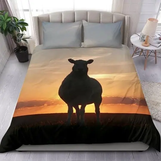 Sheep Bedding Set Gift For Your Girlfriend Boyfriend Gift For Love Gift For Friend Best Valentine Present Holiday Gift