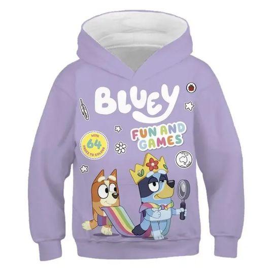 BlueyDad Family Hoodie, 3D Hoodie
