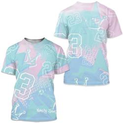 23 King 3D Zigzag Unisex matching 3D Shirt Jordan 5 Retro Easter 3D Shirt Meaningful Gift For Family Gift For Boyfriend Valentine Gift