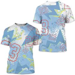 23 King 3D Zigzag 3D T-Shirt Meaningful Gift For Family Gift For Boyfriend Valentine Gift