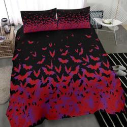 Swarming Bats Bedding SetsGift For Your Girlfriend Boyfriend Gift For Love Gift For Friend Best Valentine Present Holiday Gift