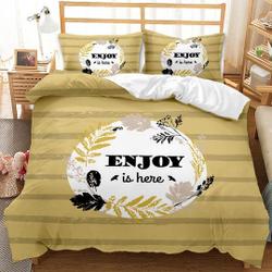 Geometric Plaid Pattern Bedding Set Gift For Your Girlfriend Boyfriend Gift For Love Gift For Friend Best Valentine Present Holiday Gift