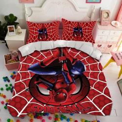 Spider Man Birthday bedding Set Gift For Your Girlfriend Boyfriend Gift For Love Gift For Friend Best Valentine Present Holiday Gift