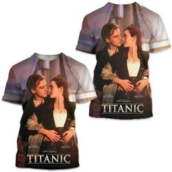 26th Anniversary Titanic Movie 3D T-Shirt Meaningful Gift For Family Gift For Boyfriend Valentine Gift