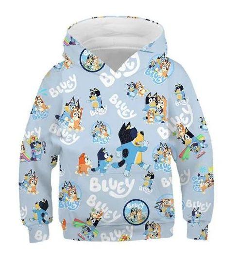 BlueyDad Family Hoodie, 3D Hoodie