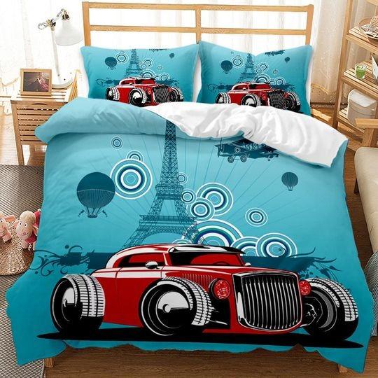 Cool Extreme Sports Off-Road Vehicle Retro Bedding Set Gift For Your Girlfriend Boyfriend Gift For Love Gift For Friend Best Valentine Present Holiday Gift