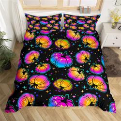 Colorful Pumpkin Bedding SetsGift For Your Girlfriend Boyfriend Gift For Love Gift For Friend Best Valentine Present Holiday Gift