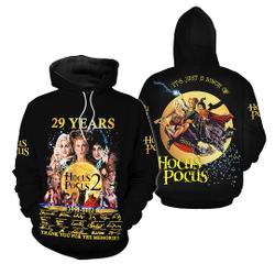30 years Hocus Pocus memories Hoodie 3d for Halloween