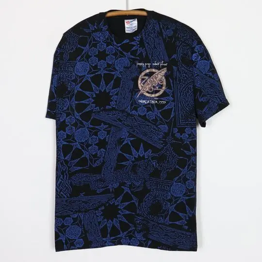 vintage 1995 Jimmy Page Robert Plant World Tour Shirt Meaningful Gift For Family Gift For Boyfriend Valentine Gift