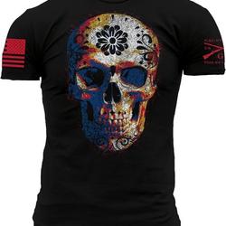 Grunt Style Sugar Skull T-Shirt Meaningful Gift For Family Gift For Boyfriend Valentine Gift