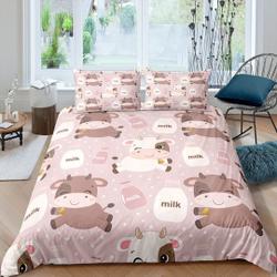 Cute Cow Bedding SetsGift For Your Girlfriend Boyfriend Gift For Love Gift For Friend Best Valentine Present Holiday Gift