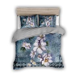 3D Colorful  Bedding Set 3 Piece Flowers Pattern Duvet Cover Hippie Bedding Set Gift For Your Girlfriend Boyfriend Gift For Love Gift For Friend Best Valentine Present Holiday Gift