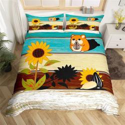 Handmade Sunflower Bedding SetsGift For Your Girlfriend Boyfriend Gift For Love Gift For Friend Best Valentine Present Holiday Gift